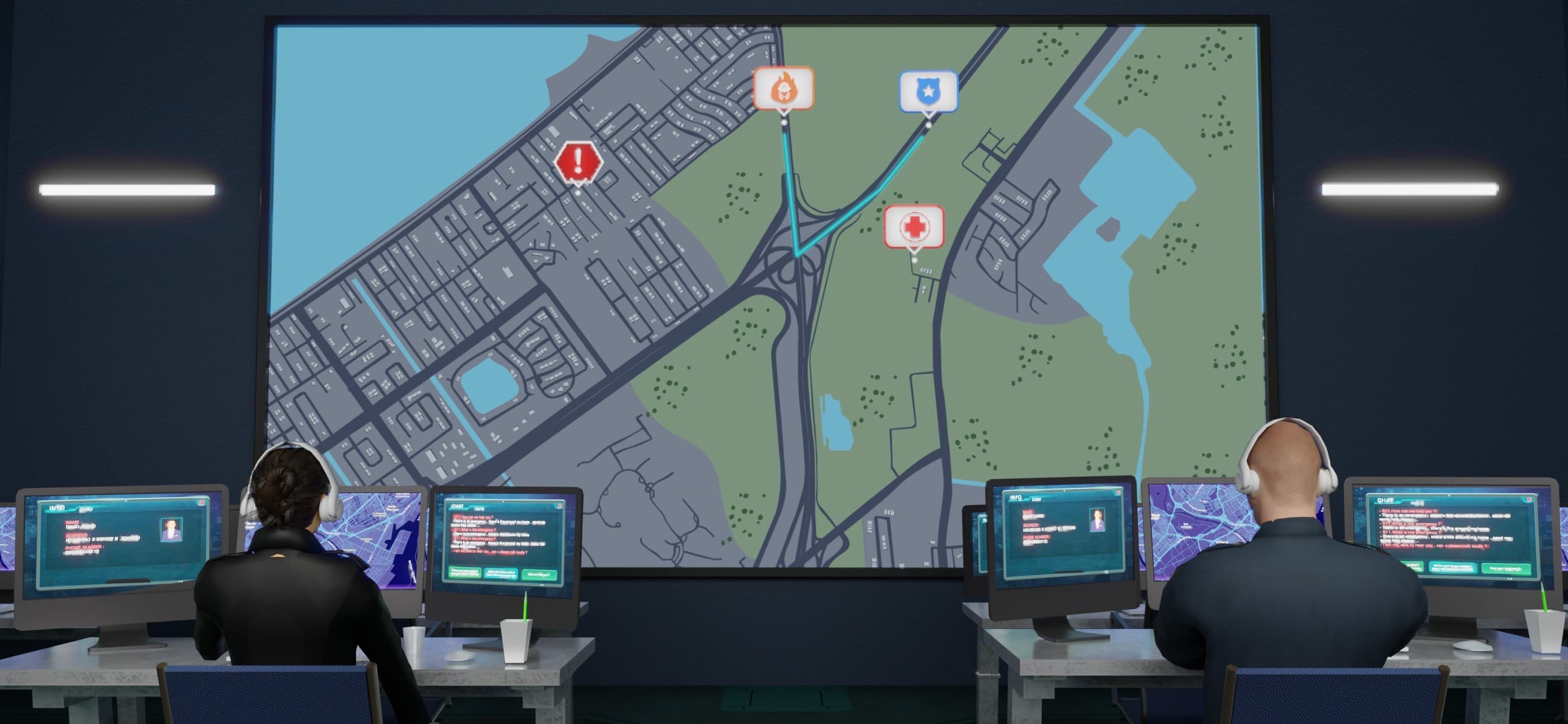 911 Emergency Simulator Game screenshot 3 - screenshot