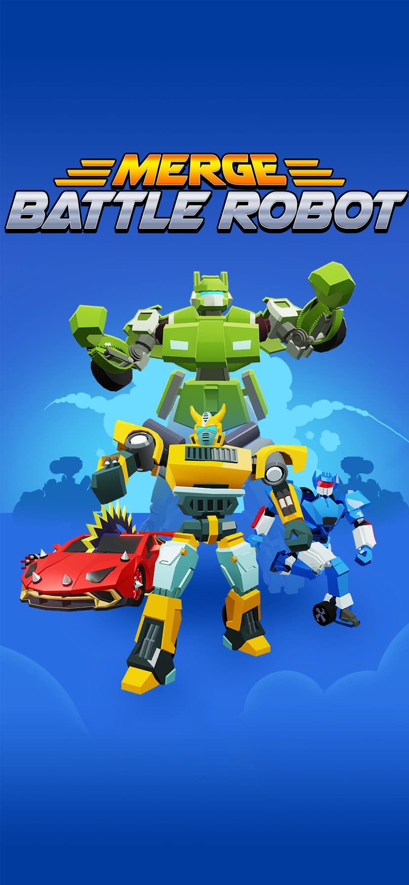 Merge Robot Master: Car Games screenshot 4 - screenshot