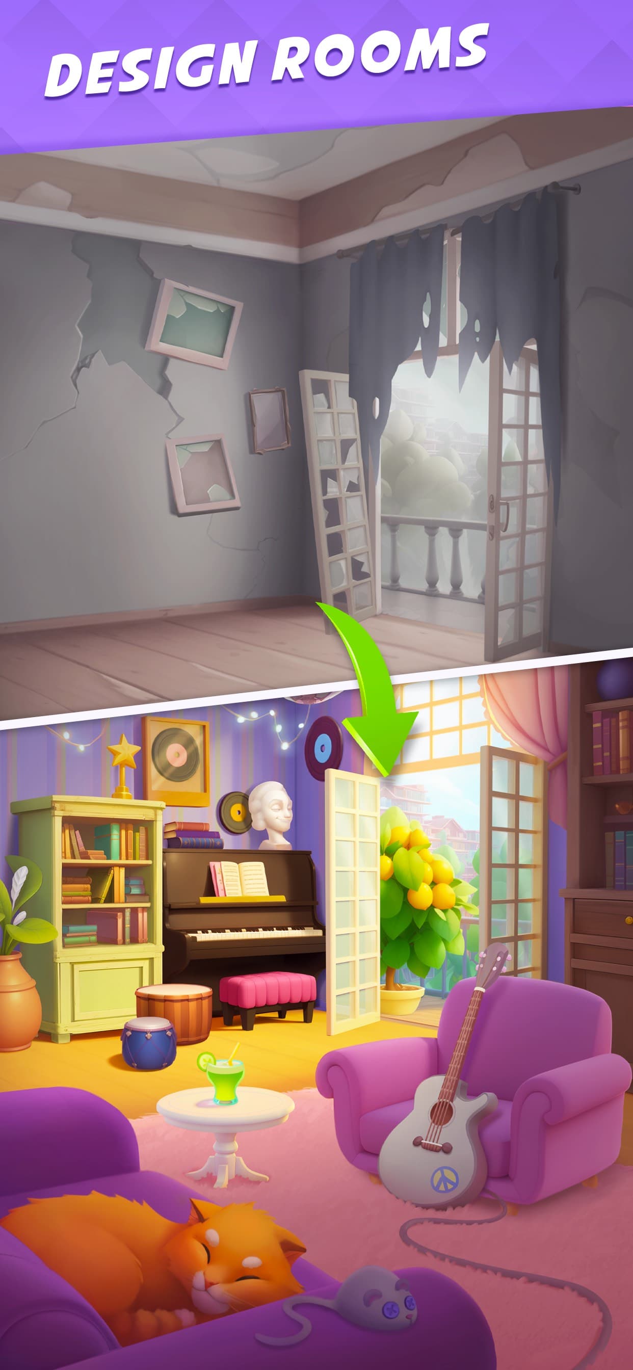 Tile Trio: Makeover games 3d screenshot 7 - screenshot