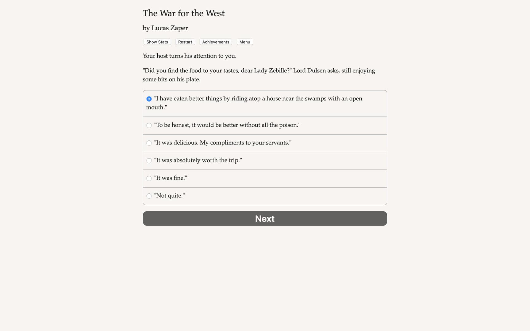 Null - screenshot