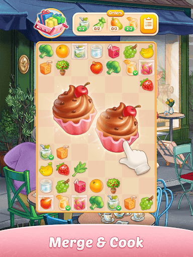 Corner cafe : Merge & Cook screenshot 7 - screenshot