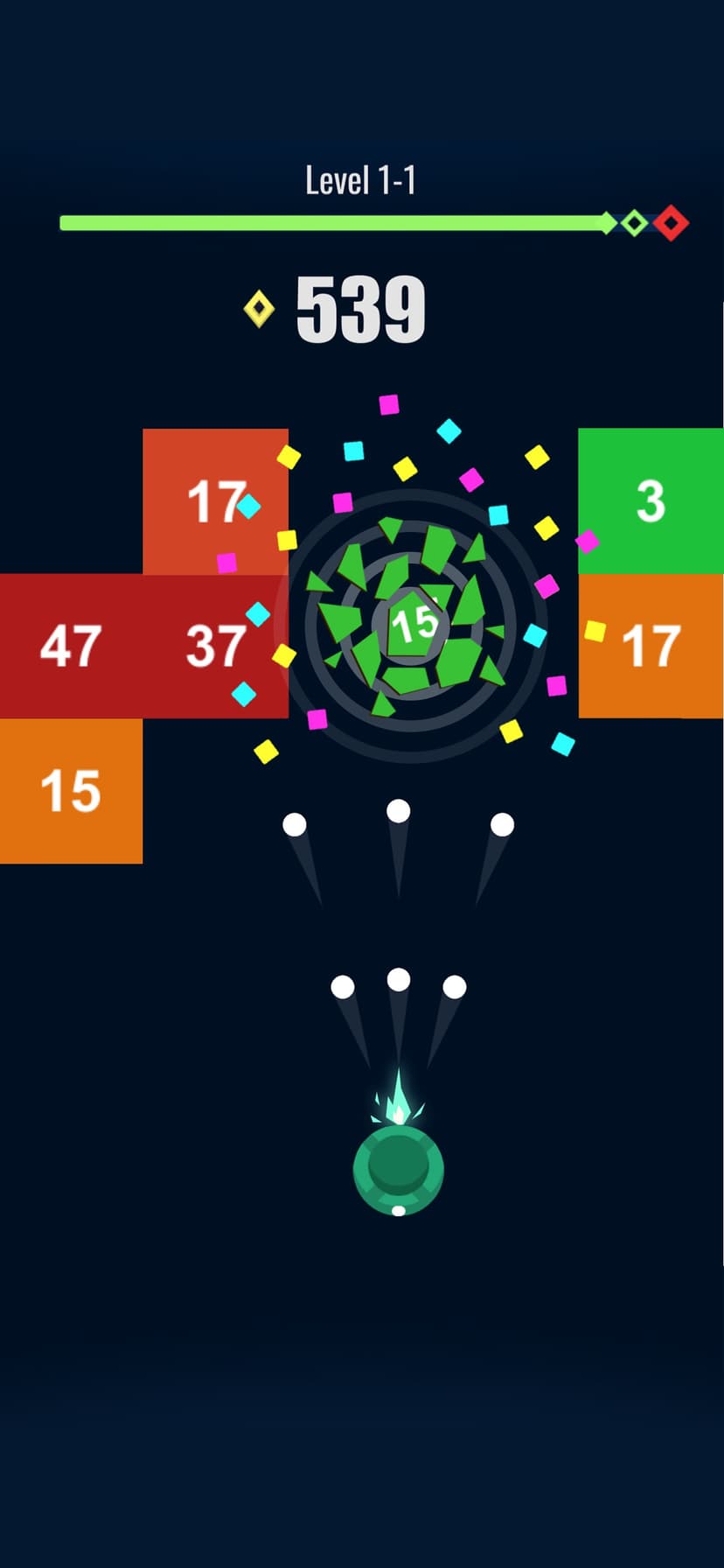 Fire Hero 2D: Space Shooter screenshot 3 - screenshot