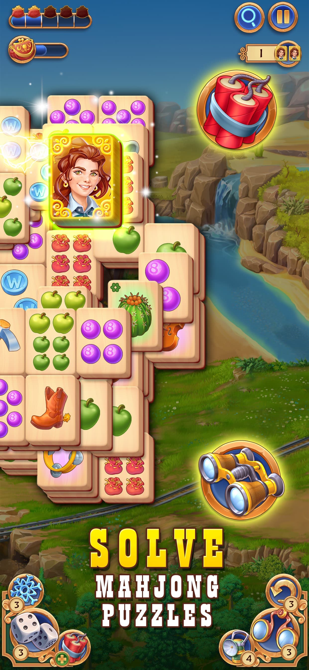Sheriff of Mahjong: Tile Games screenshot 3 - screenshot