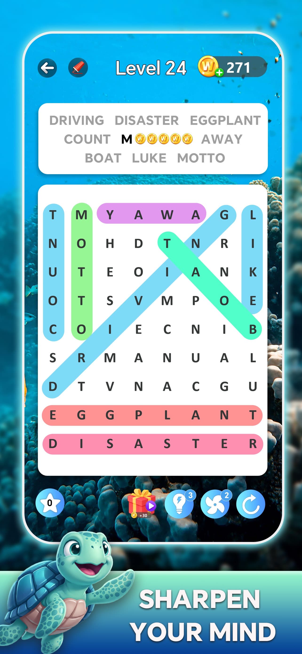 Otium Word Search: Fun Game screenshot 4 - screenshot