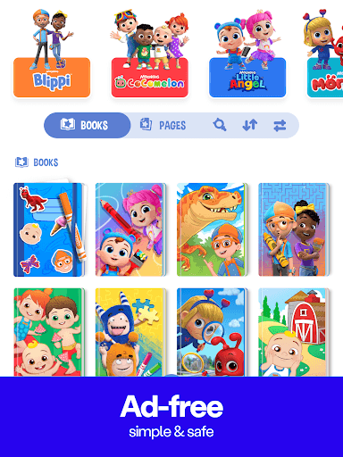 Coloring with Blippi & Friends screenshot 20 - screenshot