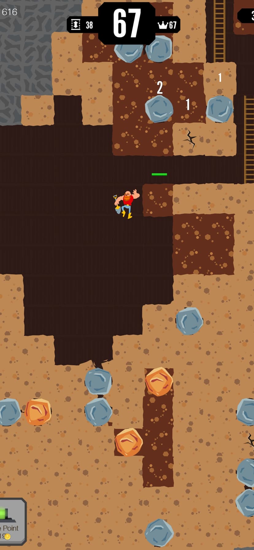 Gold Digger FRVR - Deep Mining screenshot 6 - screenshot