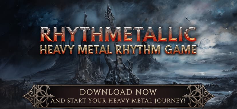 Rhythmetallic: Hero of Guitar screenshot 6 - screenshot