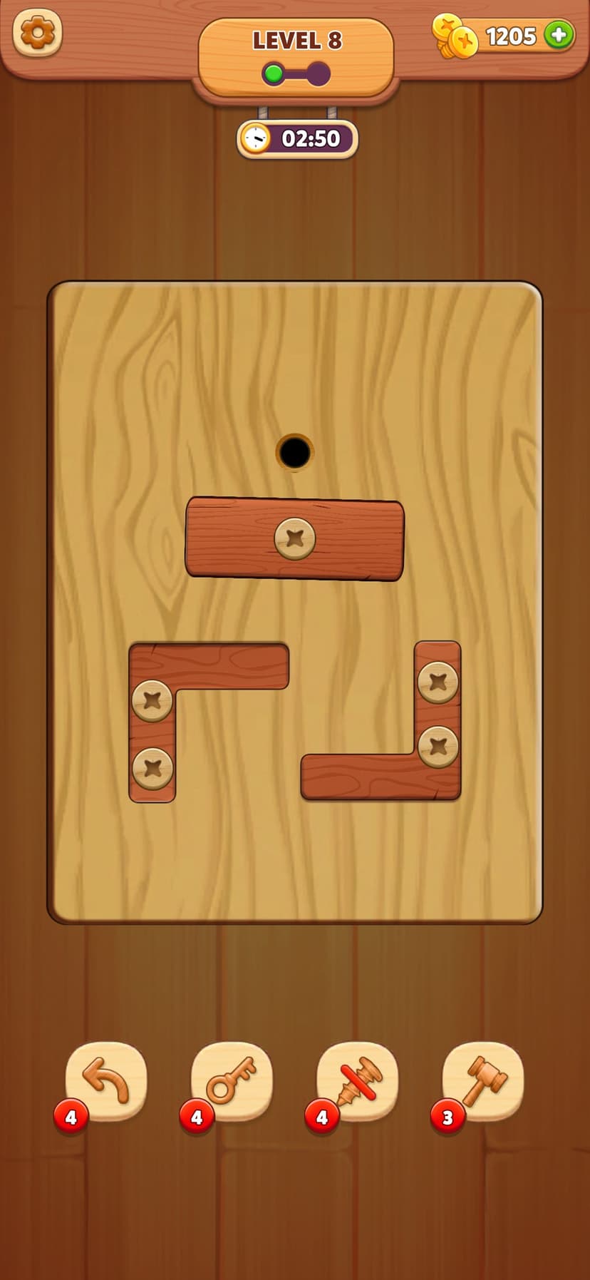 Woodout! screenshot 1 - screenshot