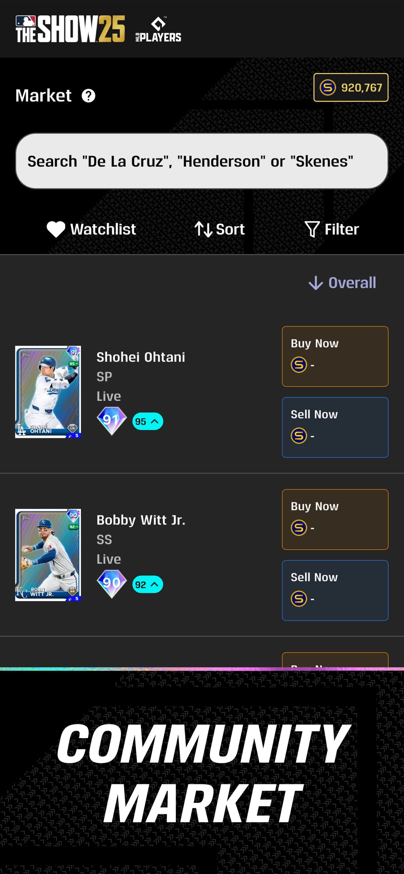 MLB The Show Companion App screenshot 3 - screenshot