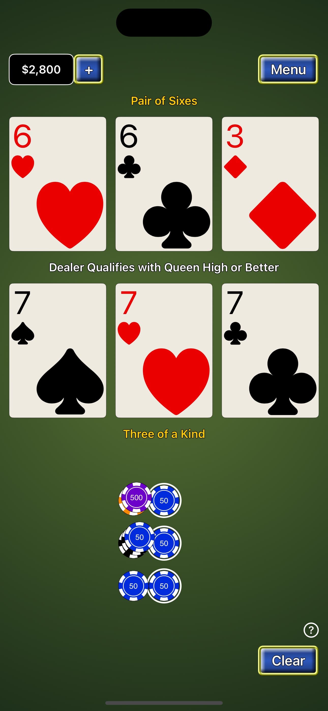 Beat the House 3 Card screenshot 3 - screenshot