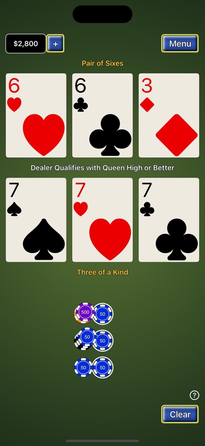 Beat the House 3 Card screenshot 3 - screenshot