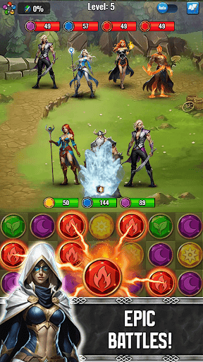 Magic World Match-3 RPG screenshot 8 - screenshot