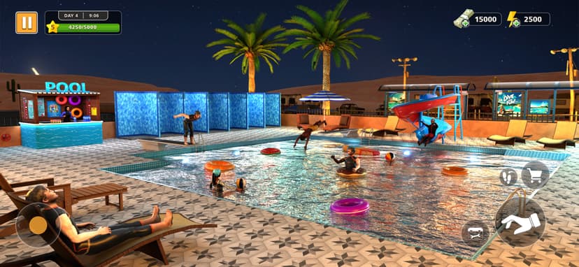 Supermarket Motel Simulator 3d screenshot 2 - screenshot