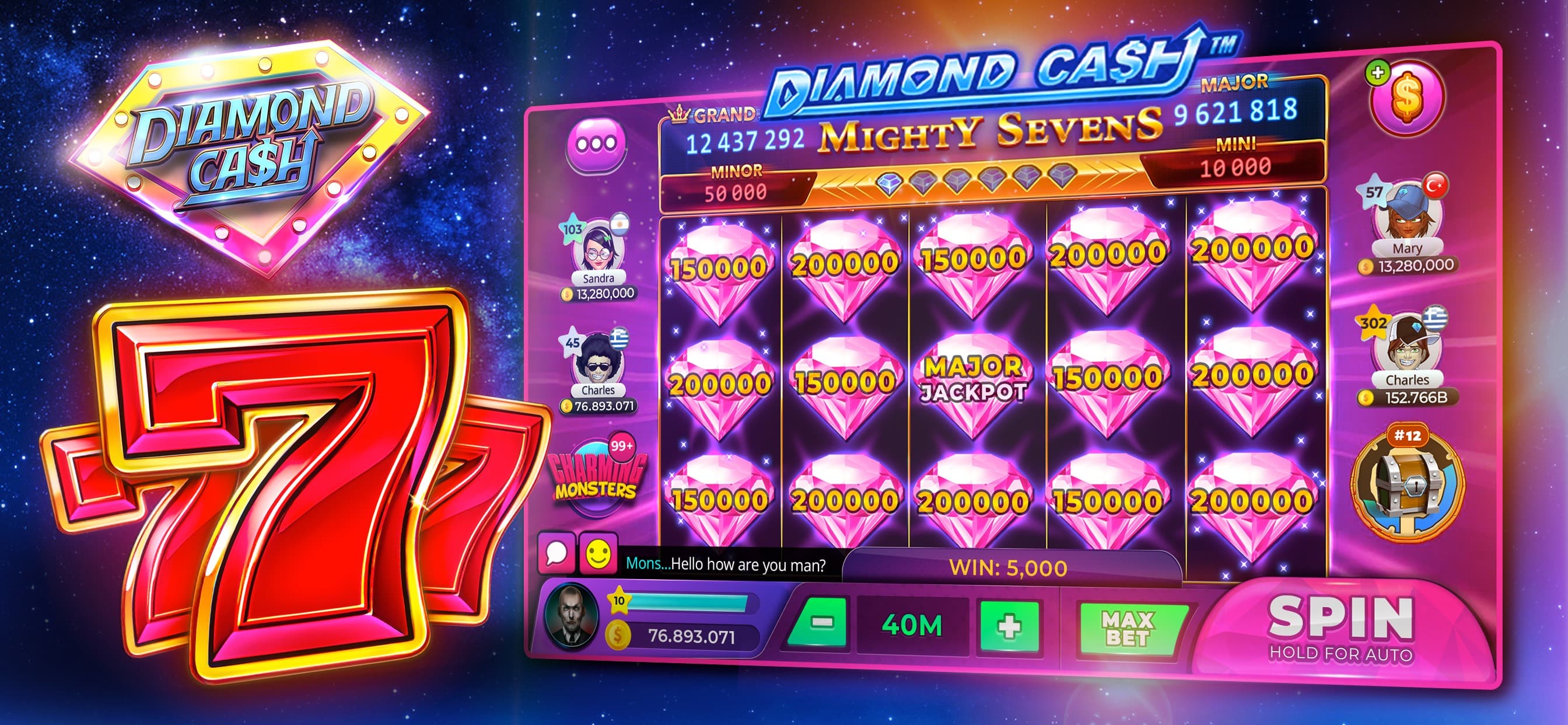 Diamond Cash Slots 777 Casino screenshot 7 - screenshot