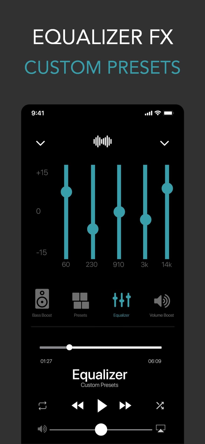 Bass Booster 3D + Volume Boost screenshot 2 - screenshot