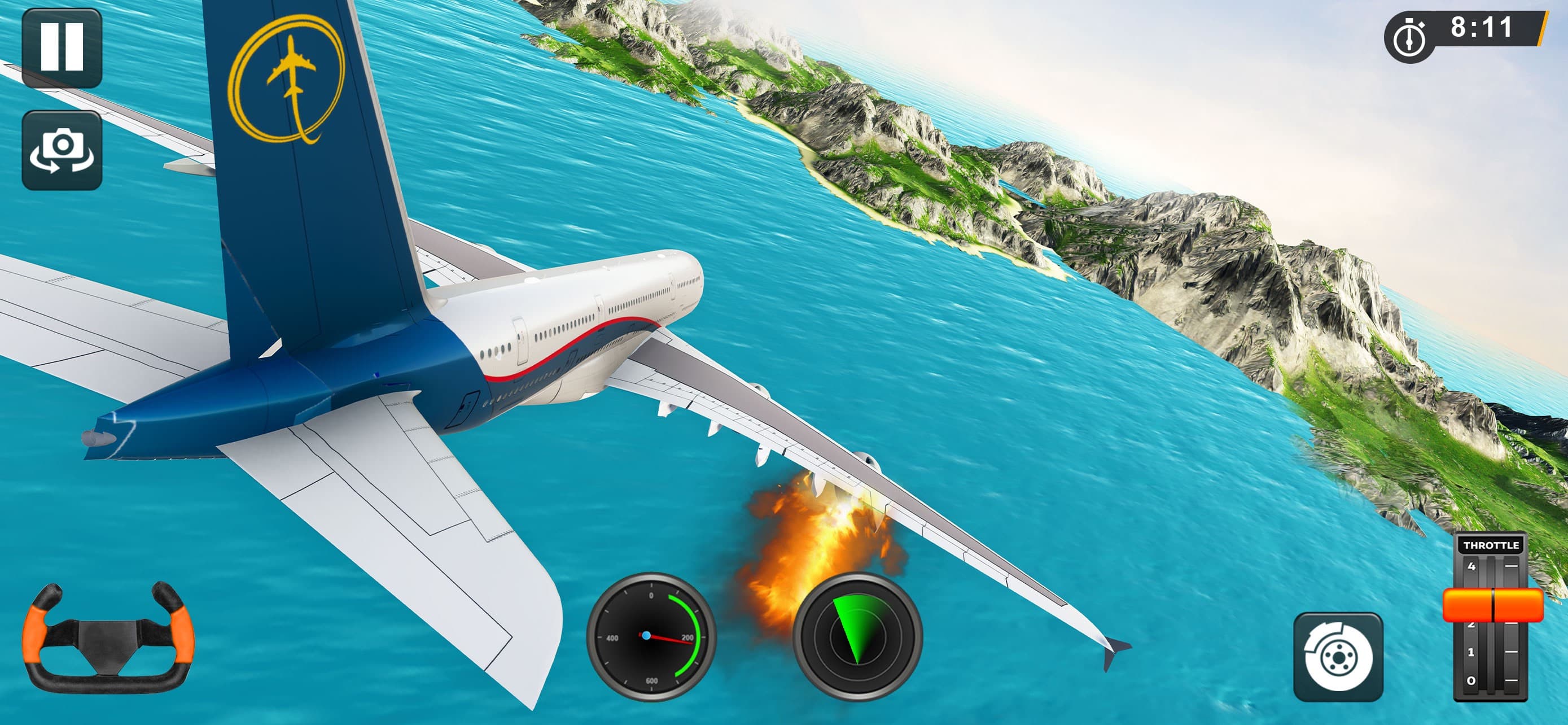 US Airplane Pilot Flying Games screenshot 5 - screenshot