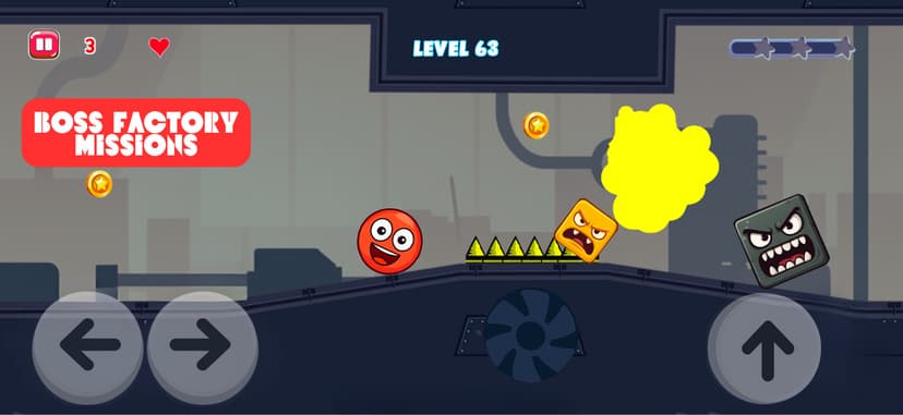 Plants Ball 5 - Red Ball Game screenshot 3 - screenshot
