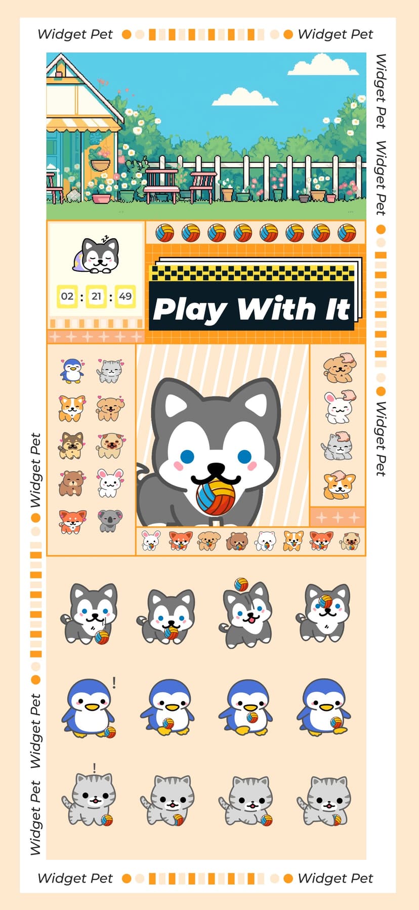 Cuty-Widget Pet screenshot 2 - screenshot
