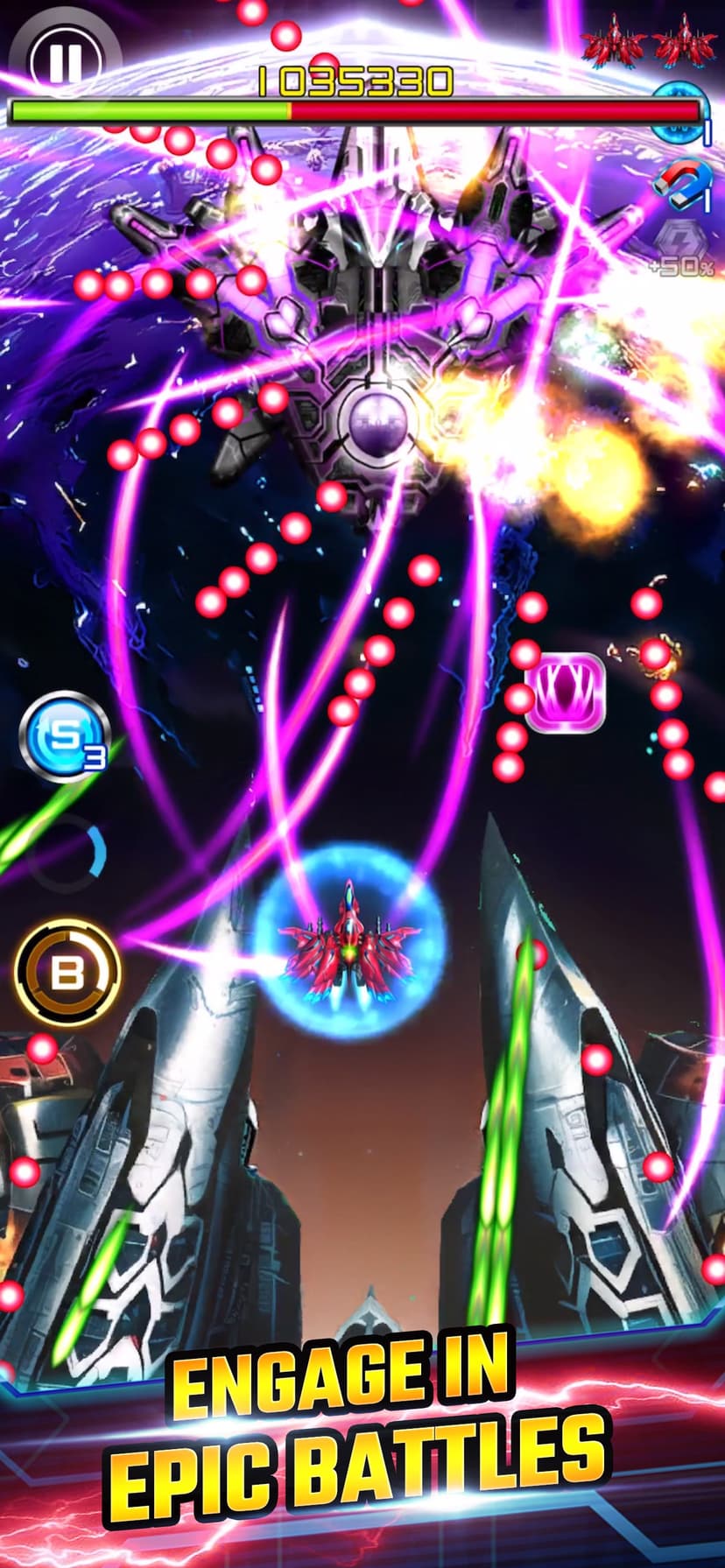 Lightning Fighter 2: Space War screenshot 4 - screenshot