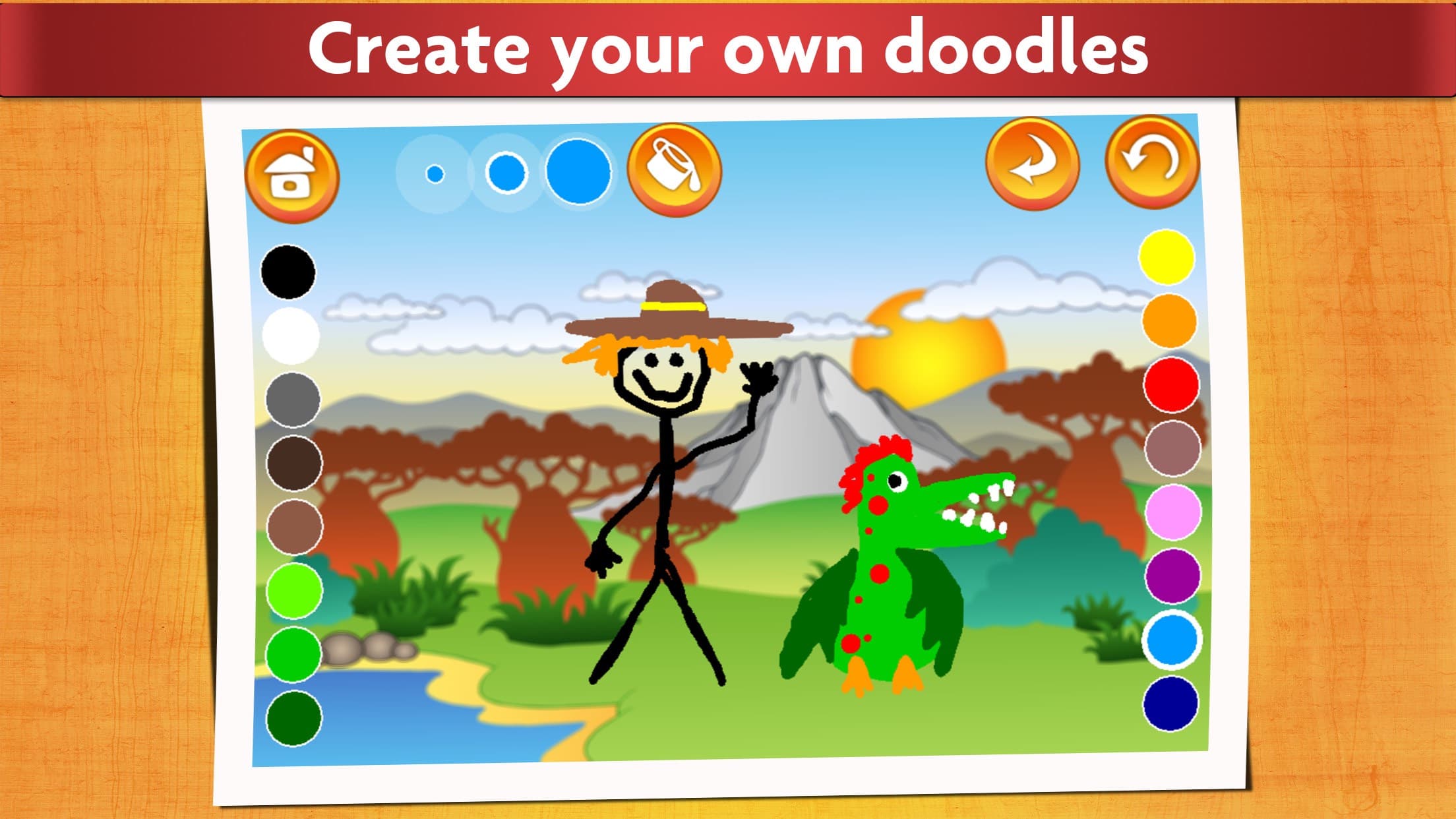 Dinosaurs - Kids Coloring book screenshot 5 - screenshot