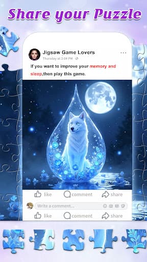 Magical Crystal-Jigsaw Puzzles screenshot 7 - screenshot