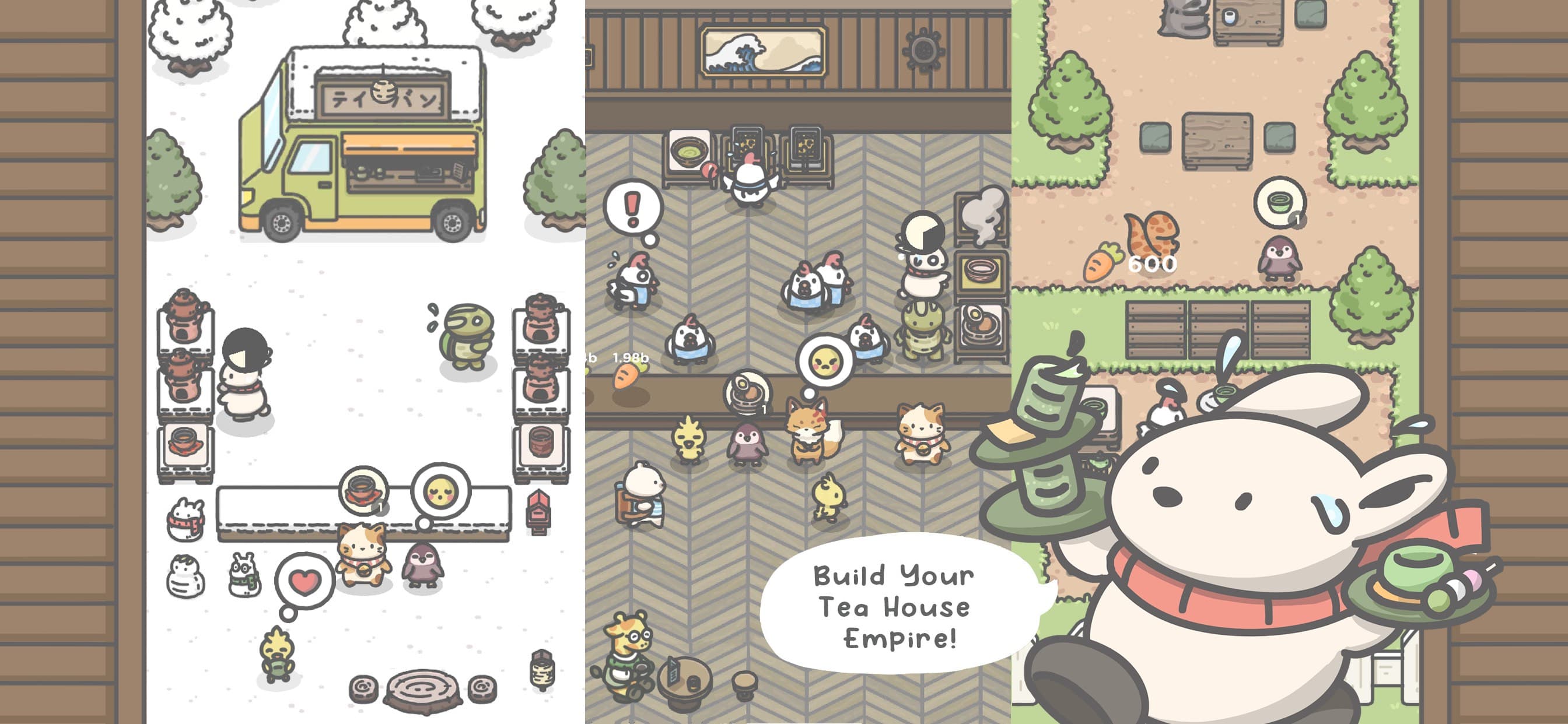 Tsuki Tea House: Idle Journey screenshot 1 - screenshot