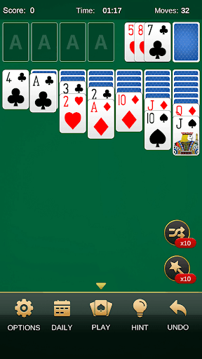 Solitaire Classic Game screenshot 1 - screenshot