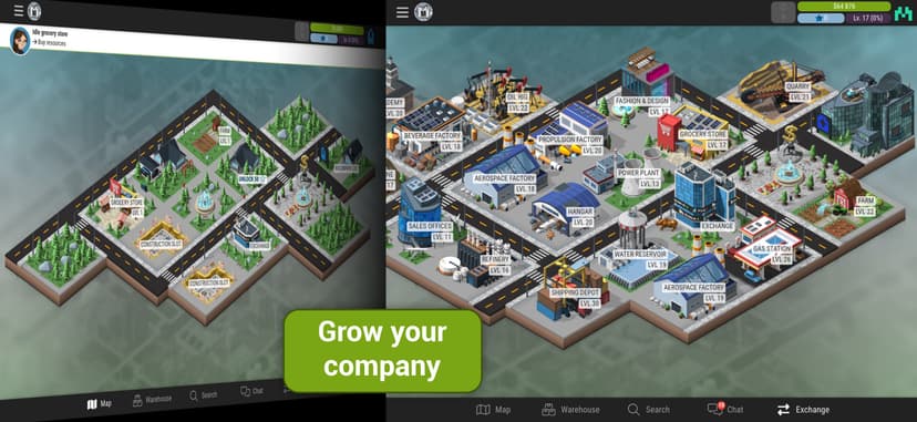Sim Companies: MMO Tycoon screenshot 2 - screenshot