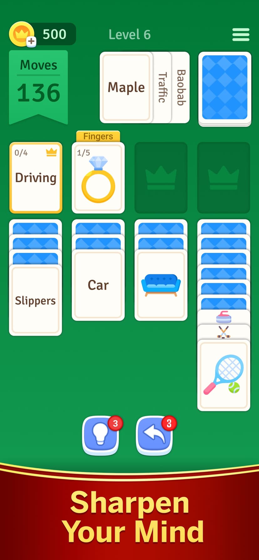Solitaire Associations Journey screenshot 1 - screenshot