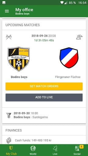 Hattrick Football Manager Game screenshot 1 - screenshot