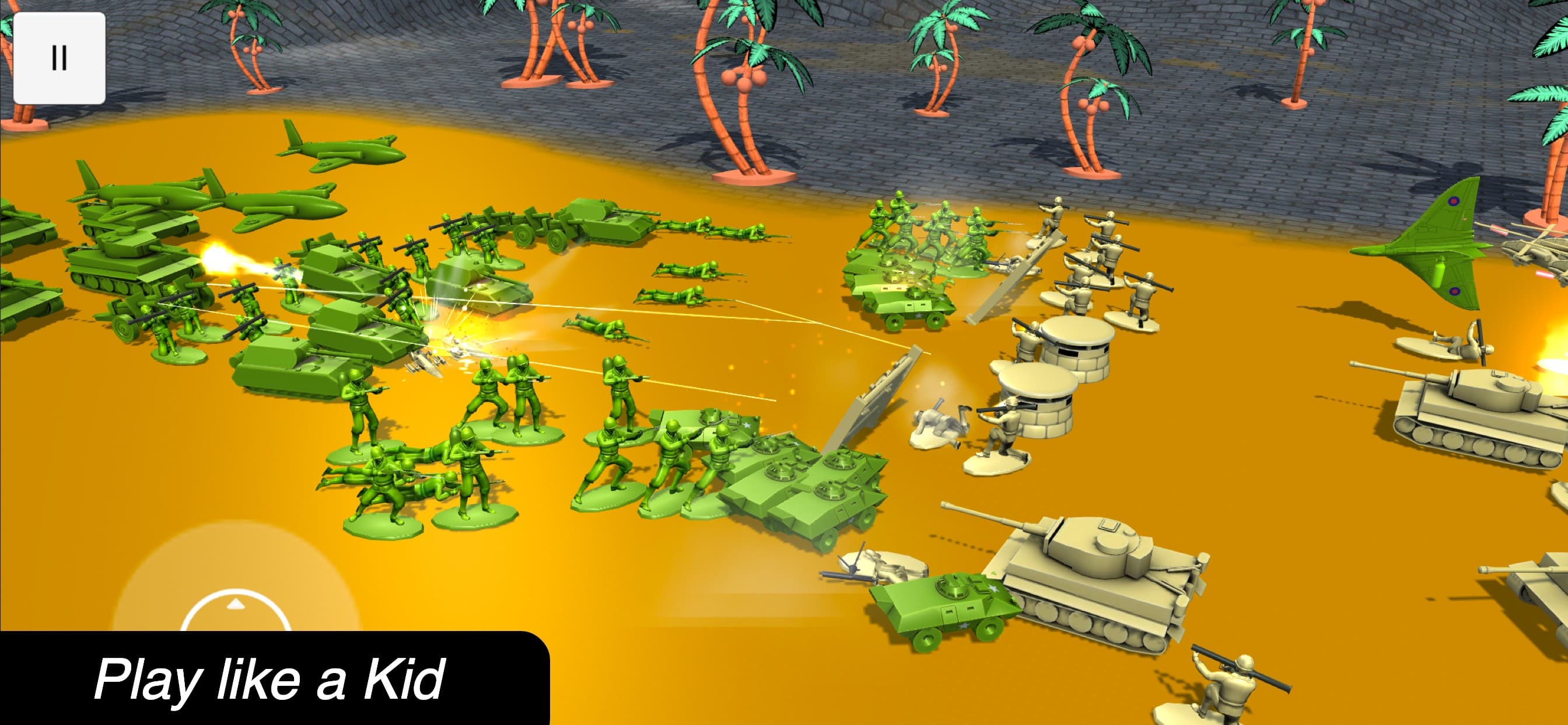 Army Men Battle Simulator screenshot 1 - screenshot