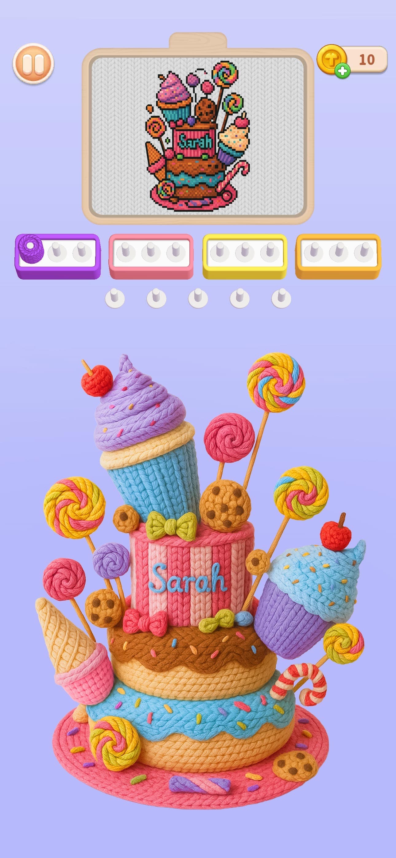 Wool Craze 2 - Yarn Sort Games screenshot 2 - screenshot