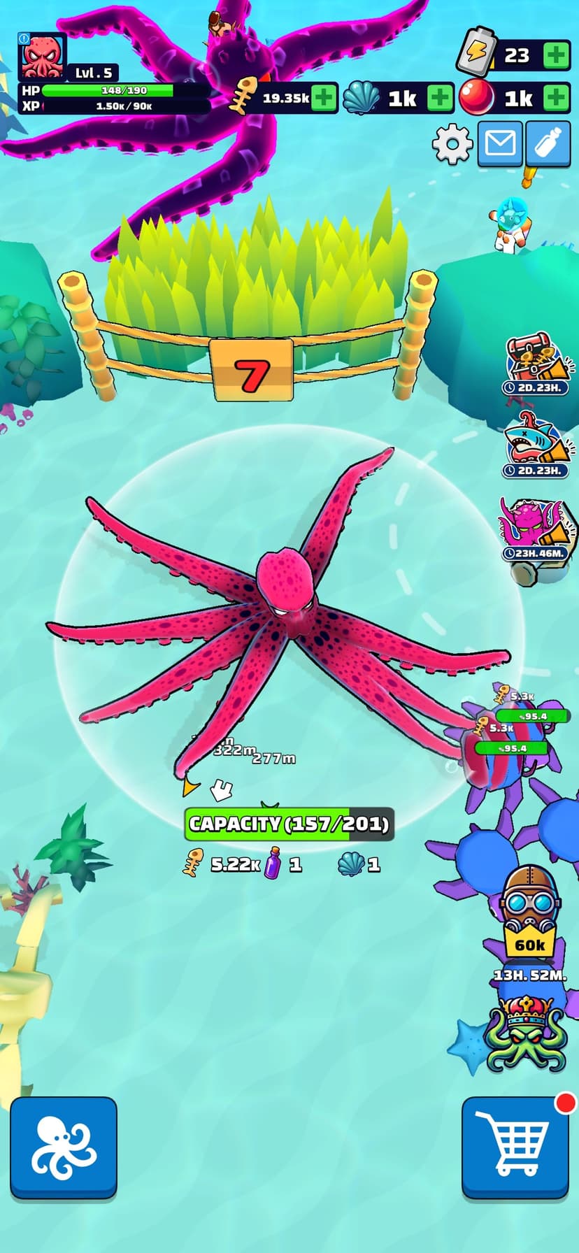 Octopus Feast screenshot 3 - screenshot