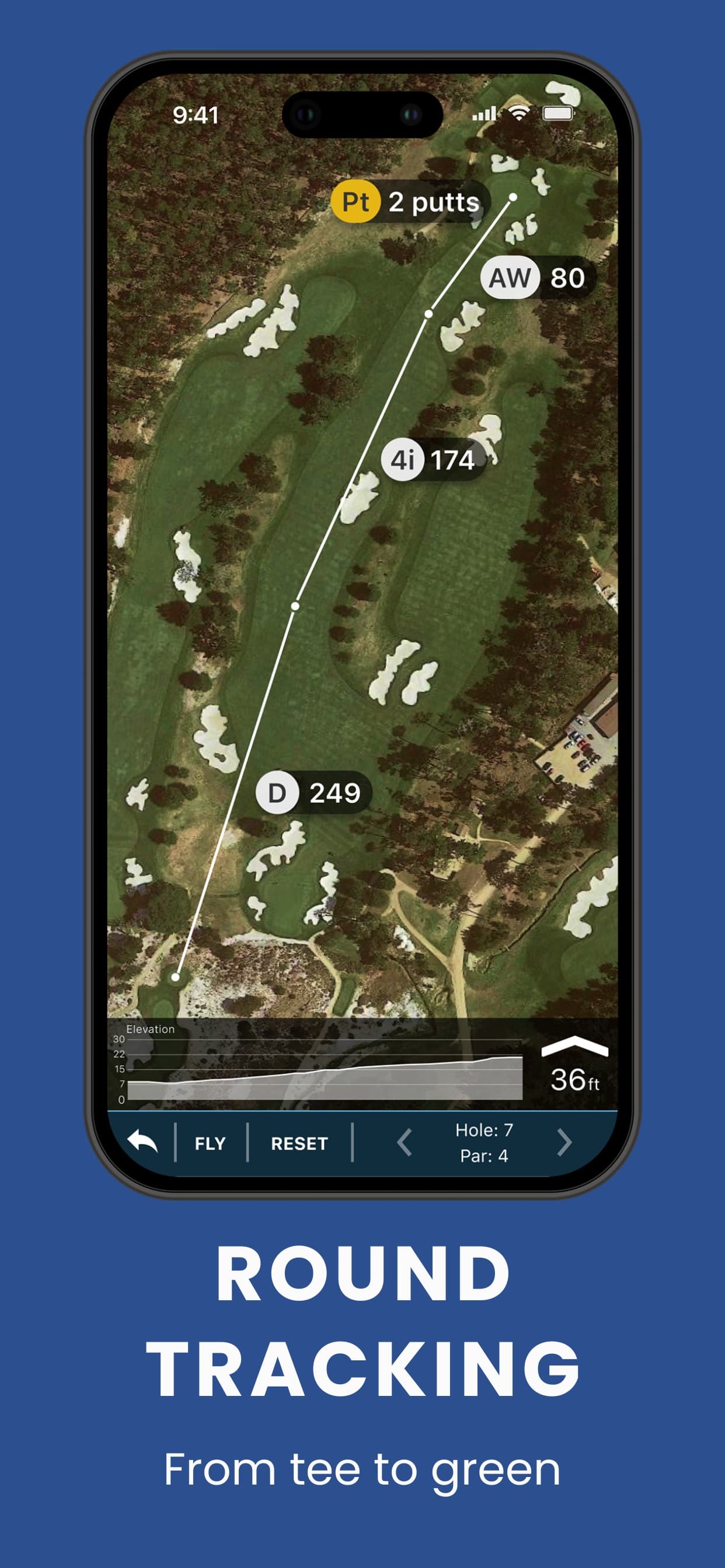 Golf Pad GPS Range Finder screenshot 7 - screenshot