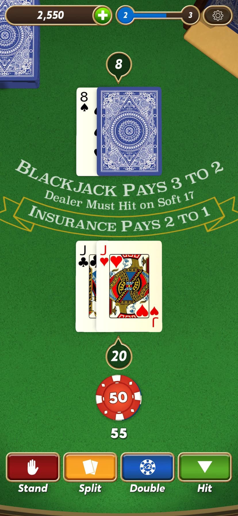 Blackjack screenshot 3 - screenshot
