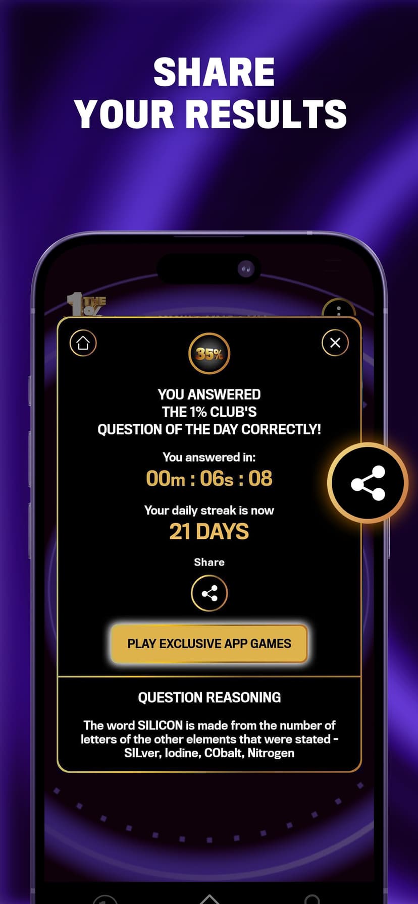 The 1% Club TV Show Quiz Game screenshot 7 - screenshot