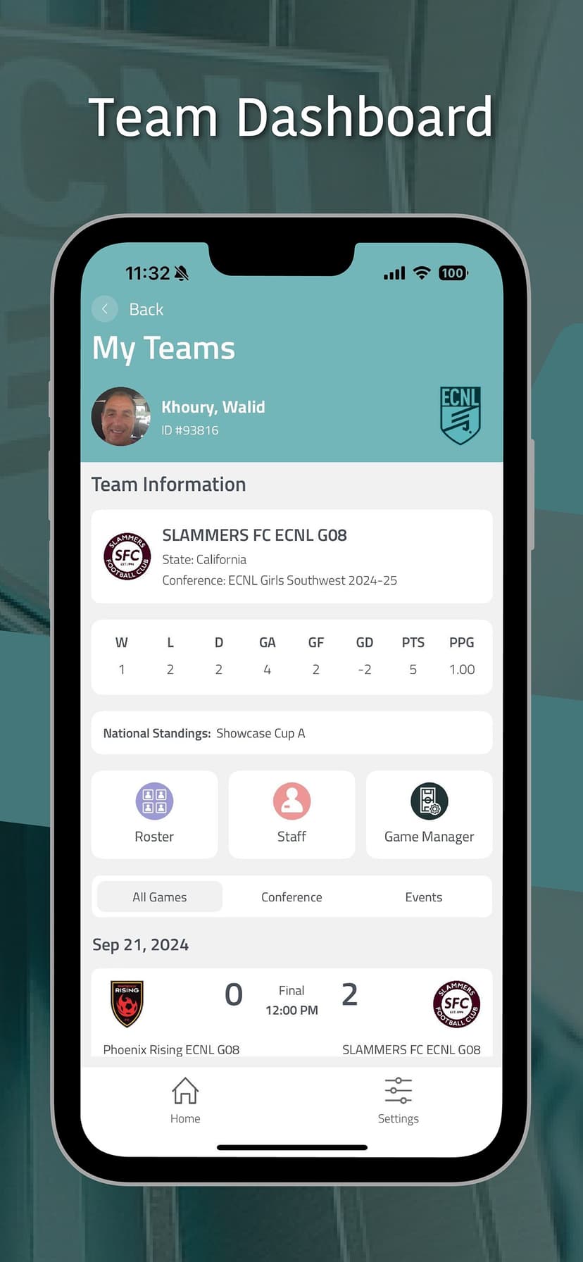 ECNL screenshot 2 - screenshot
