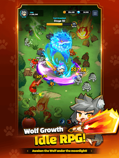 Go Go Wolf! - Idle RPG screenshot 18 - screenshot