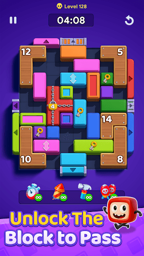 Slide Block: Color Jam Puzzle screenshot 1 - screenshot