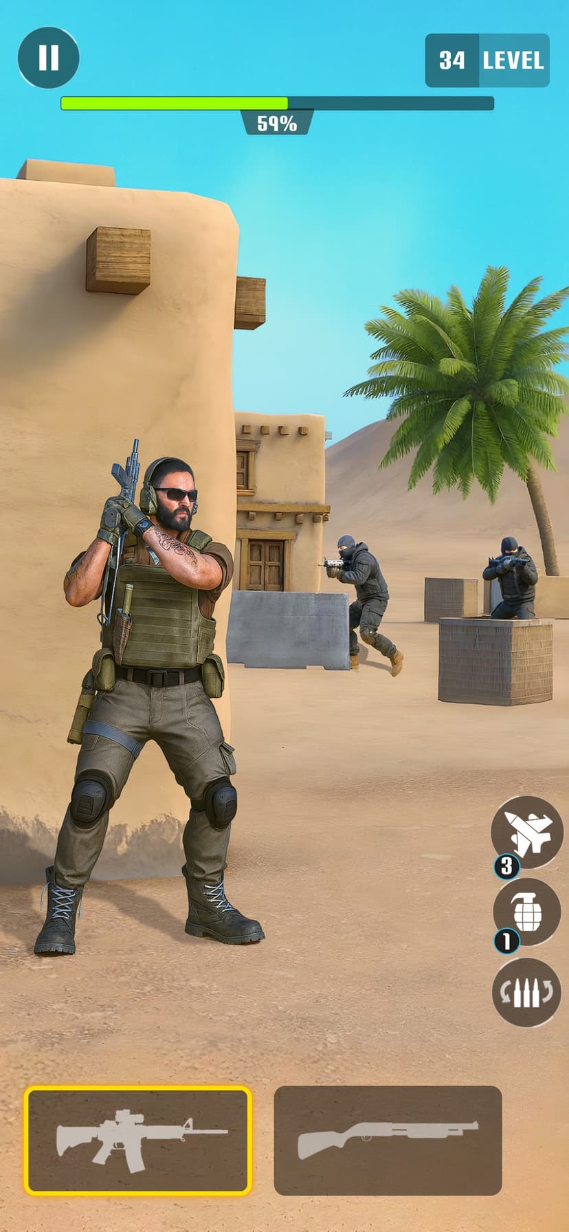 Commando Assault: Gun Shooter screenshot 1 - screenshot