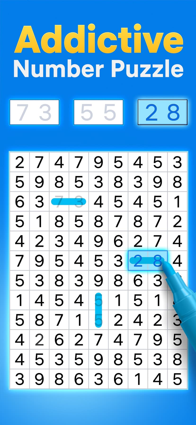 Number Match - Numbers Game screenshot 1 - screenshot