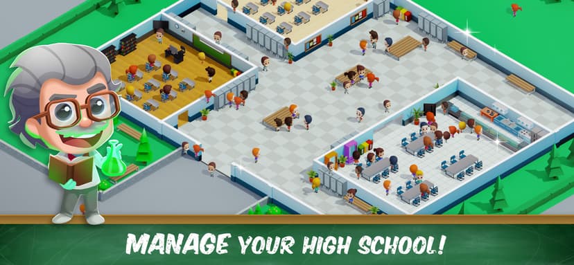 Idle High School Tycoon screenshot 4 - screenshot