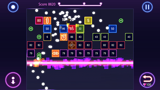 Bricks Breaker Hit - Glow Ball screenshot 3 - screenshot
