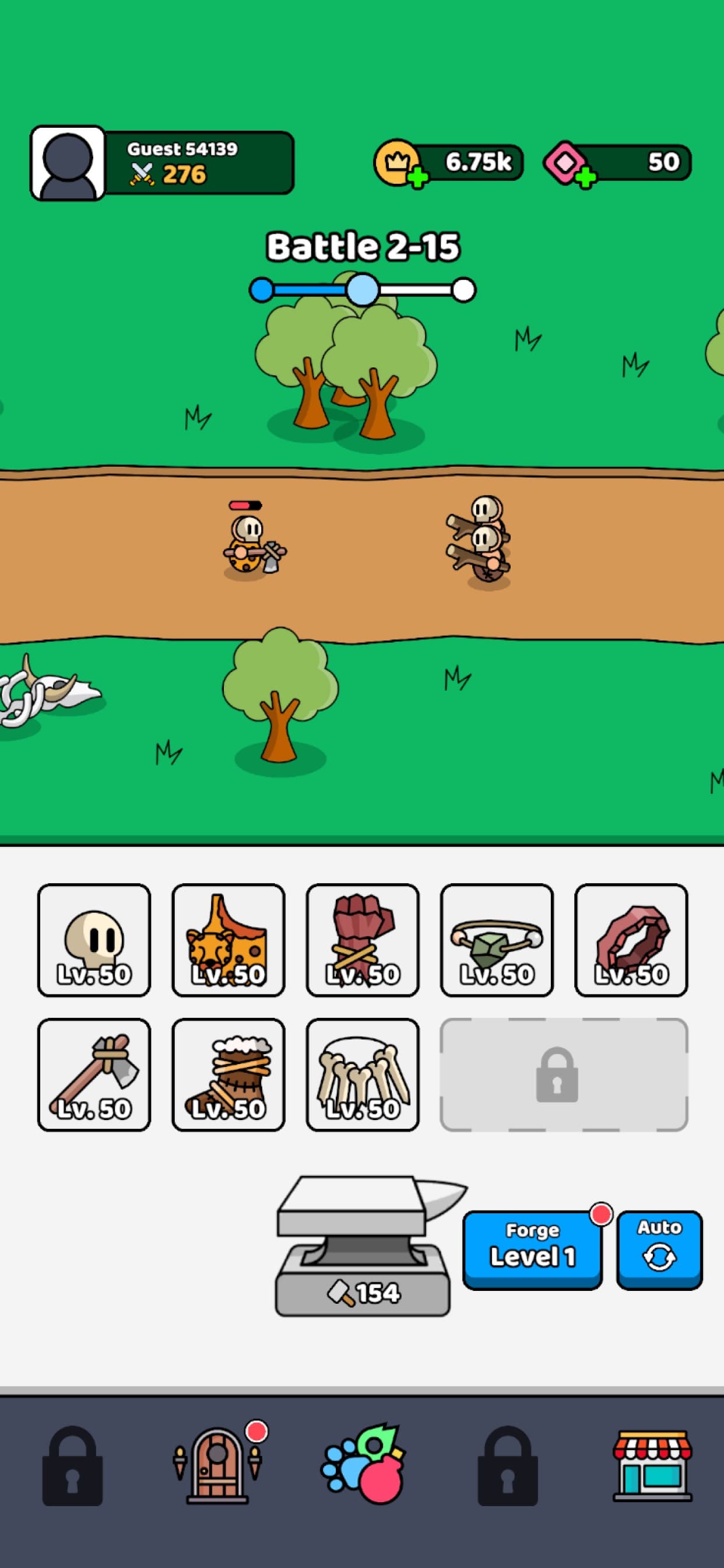 Forge Master – Idle RPG screenshot 1 - screenshot
