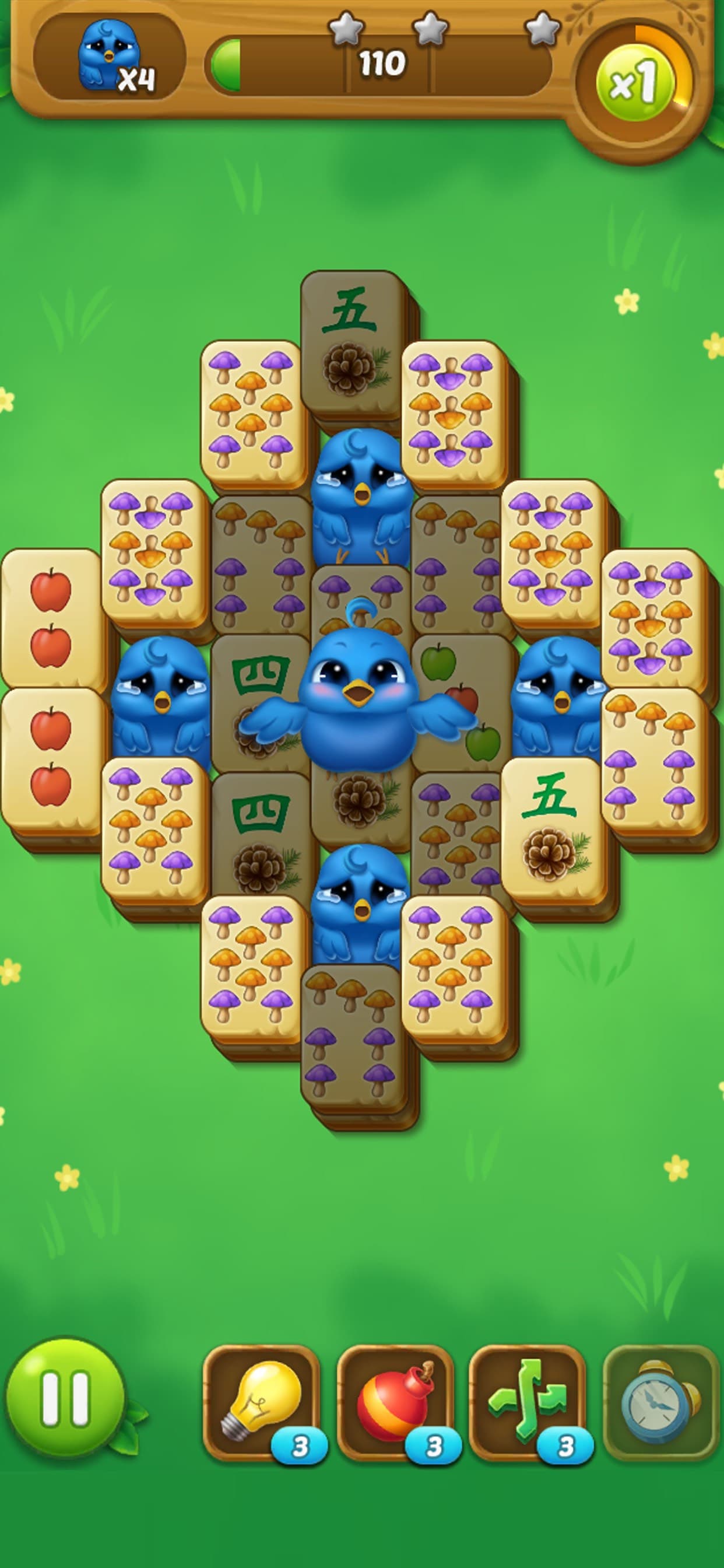 Mahjong Forest Puzzle screenshot 1 - screenshot