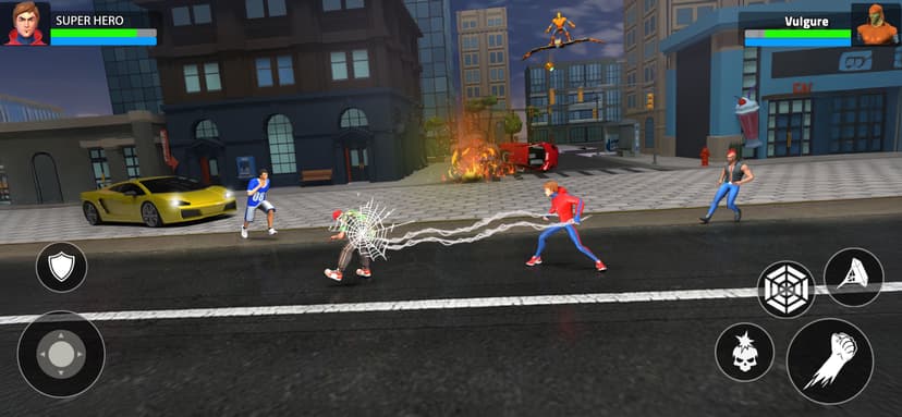 Spider Rope Hero : Hero Wars screenshot 4 - screenshot