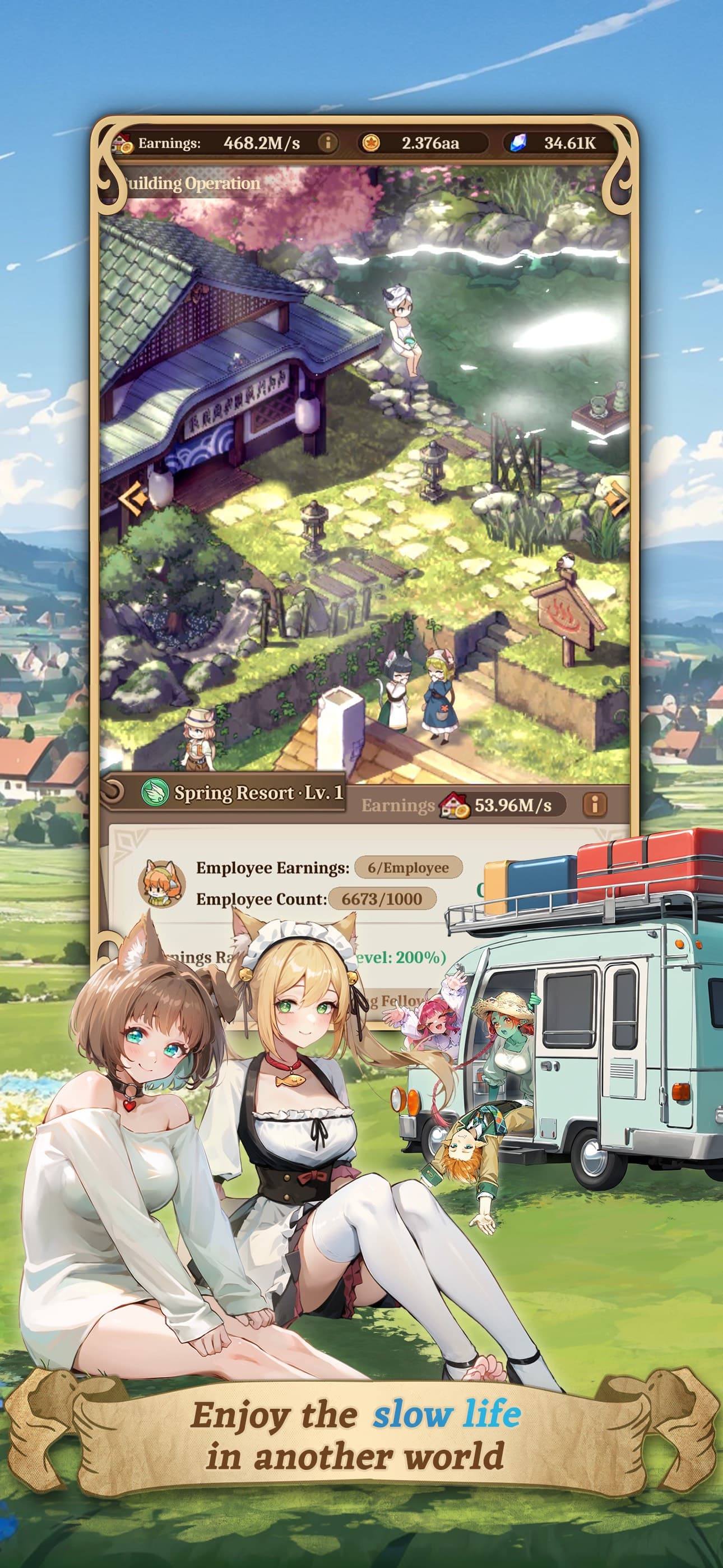 Isekai:Slow Life screenshot 2 - screenshot