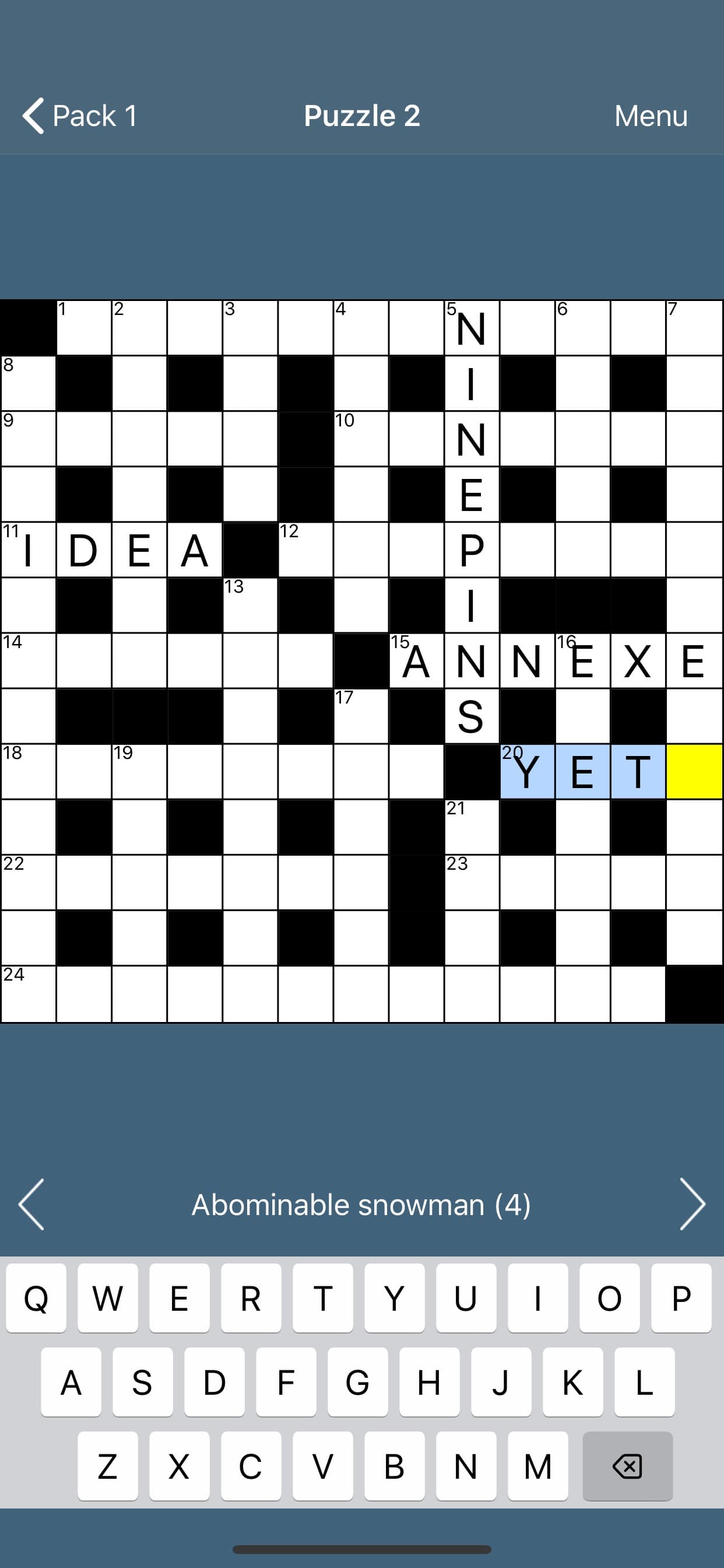Best Quick Crosswords screenshot 4 - screenshot