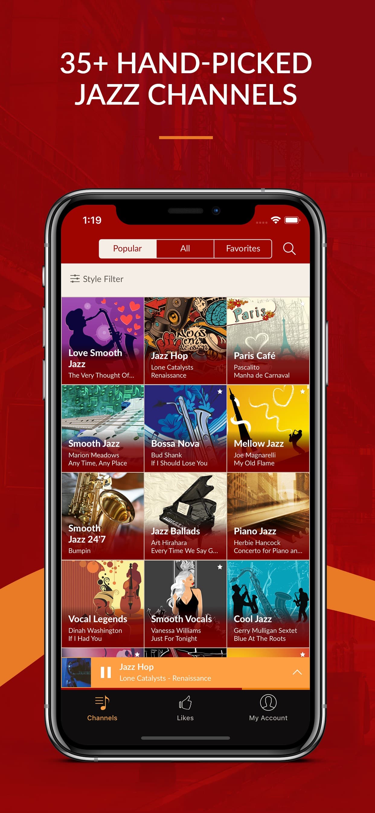 JAZZ RADIO - Enjoy Great Music screenshot 1 - screenshot