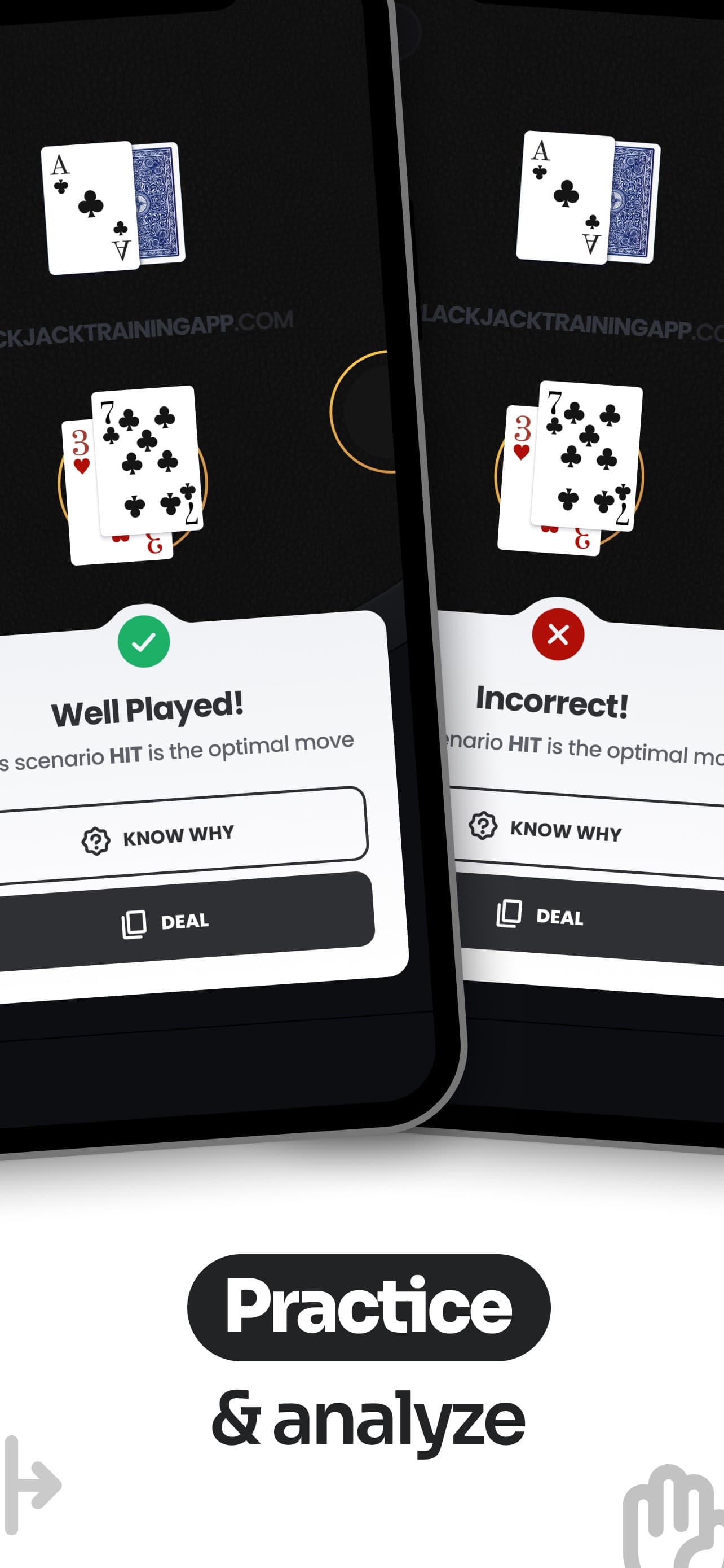 Blackjack Trainer Card Counter screenshot 3 - screenshot